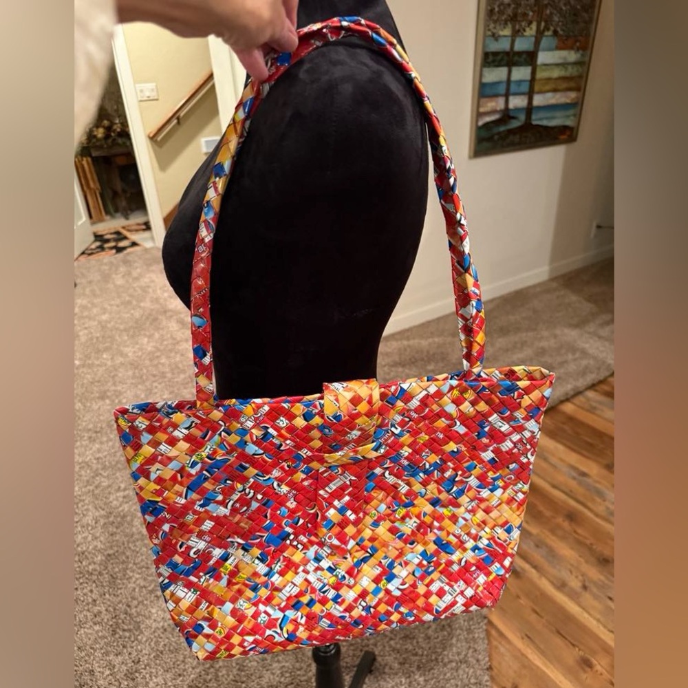 Half The Sky Designs Recycled Tote Bag